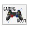 Stupell Industries Gaming Room Modern Controller Framed Giclee Design by Kim Allen
